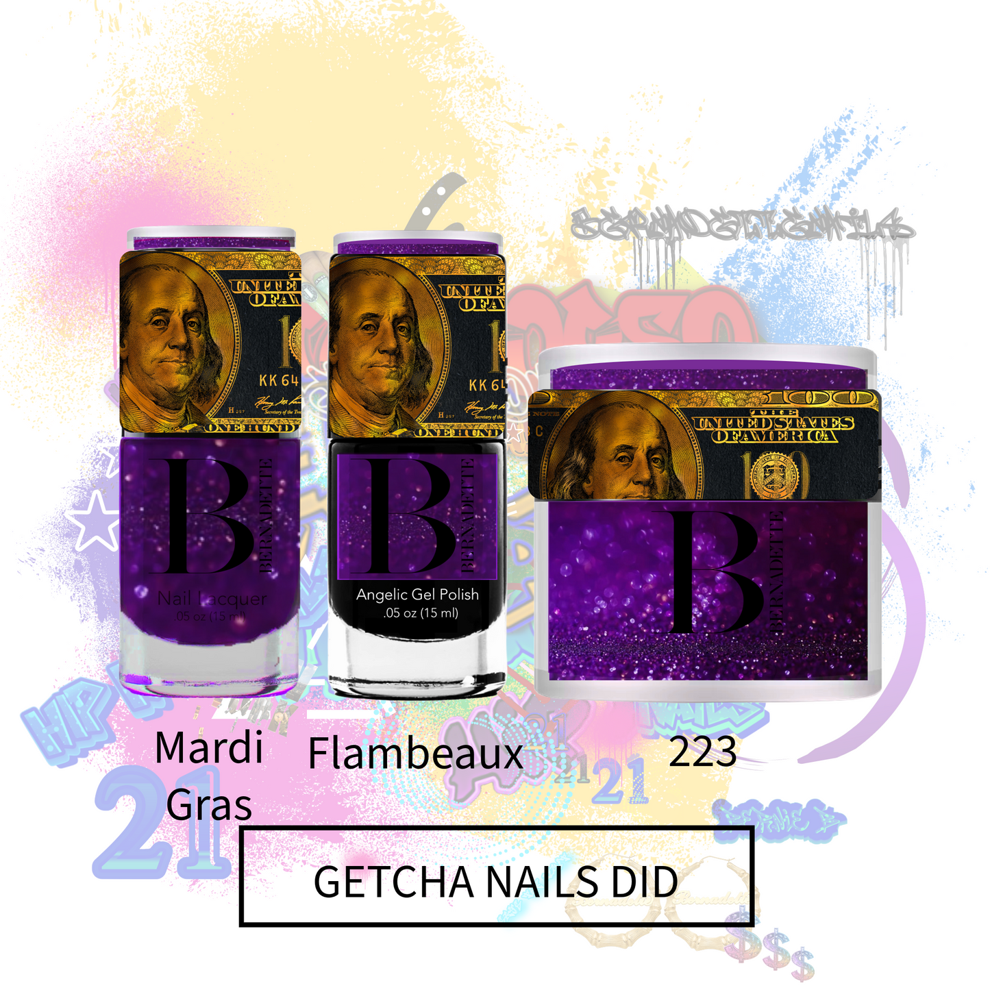 THE NAIL QUEENS CIPHER KIT