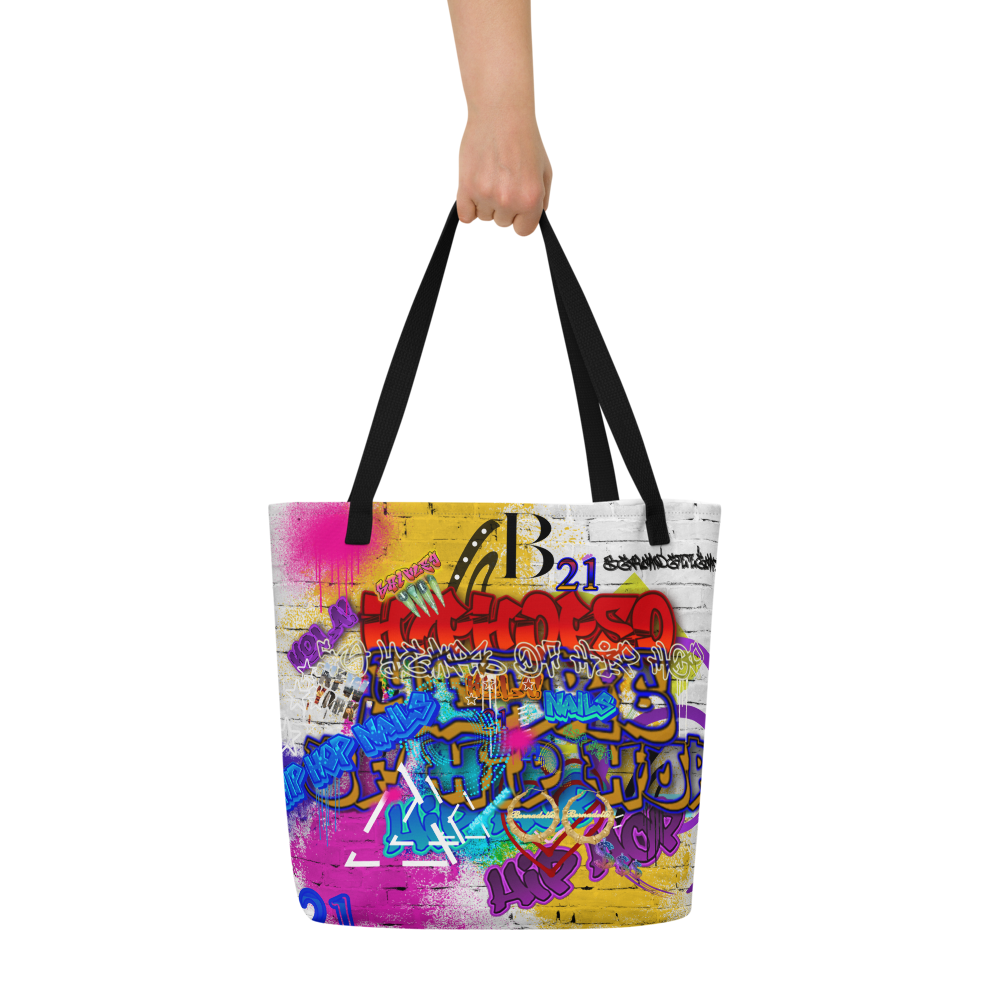 All-Over Print Large Tote Bag