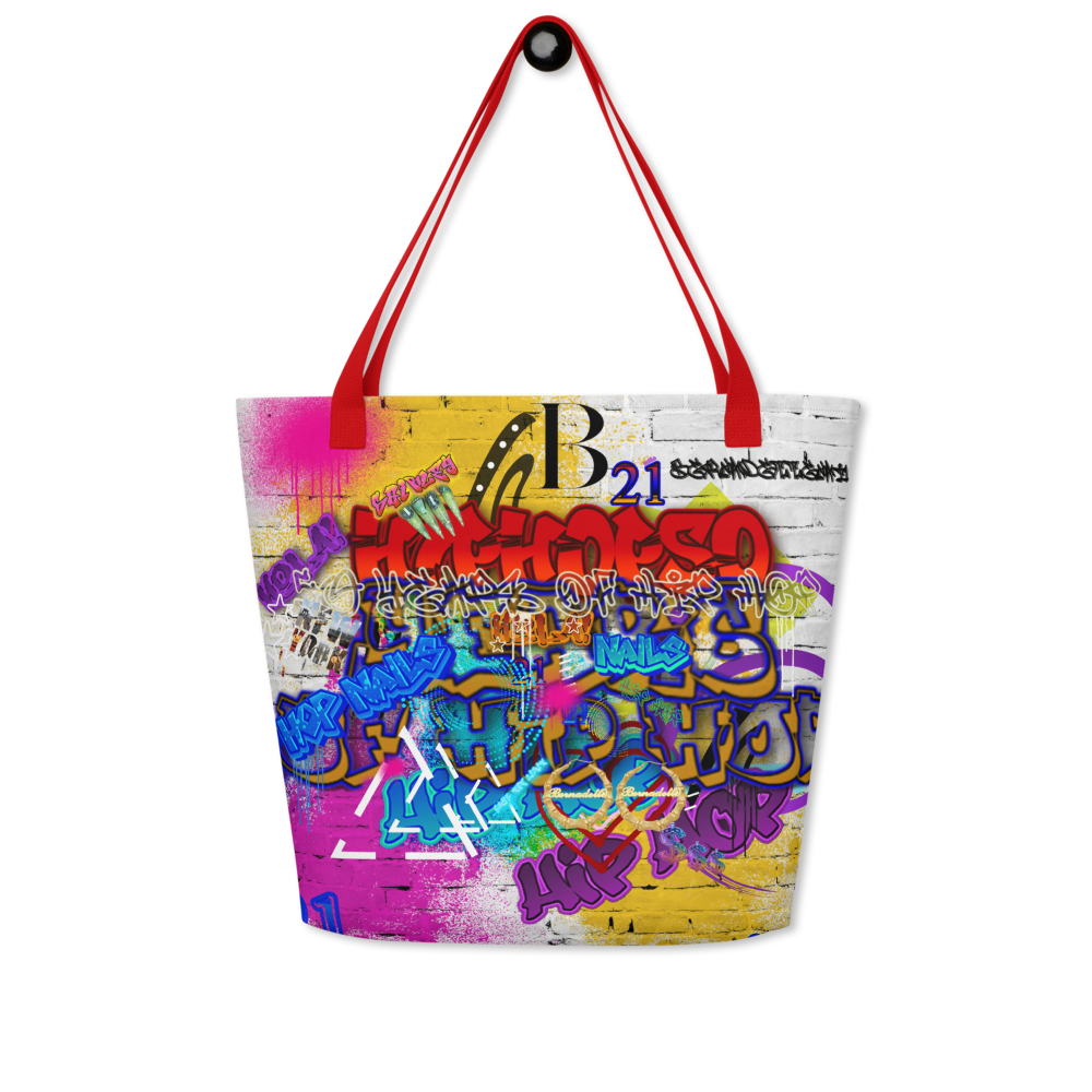 All-Over Print Large Tote Bag