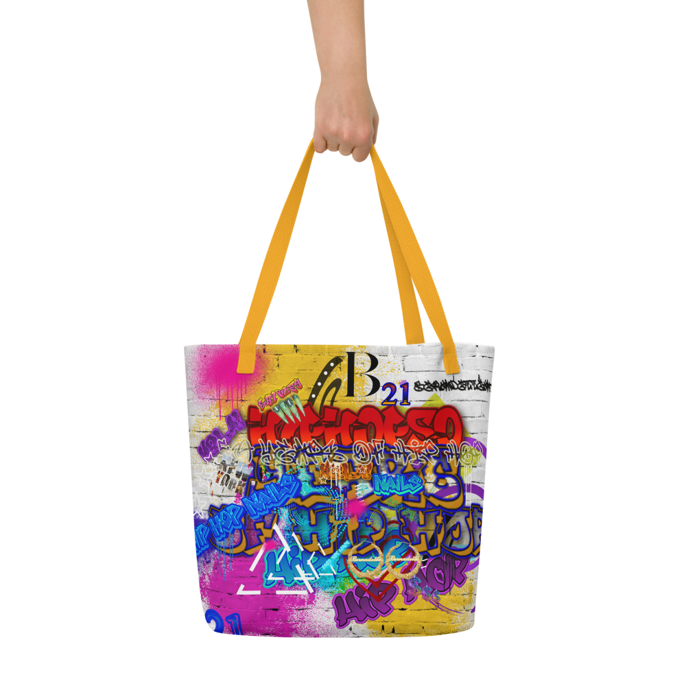 All-Over Print Large Tote Bag