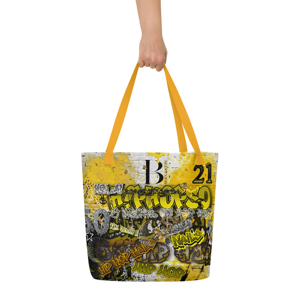 All-Over Print Large Tote Bag