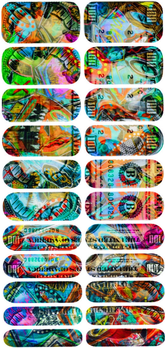JP THE MONEY BEAR NAIL APPLIQUÉS  image 0