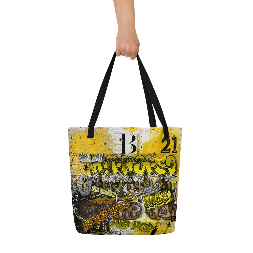 All-Over Print Large Tote Bag