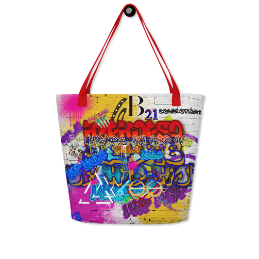 All-Over Print Large Tote Bag