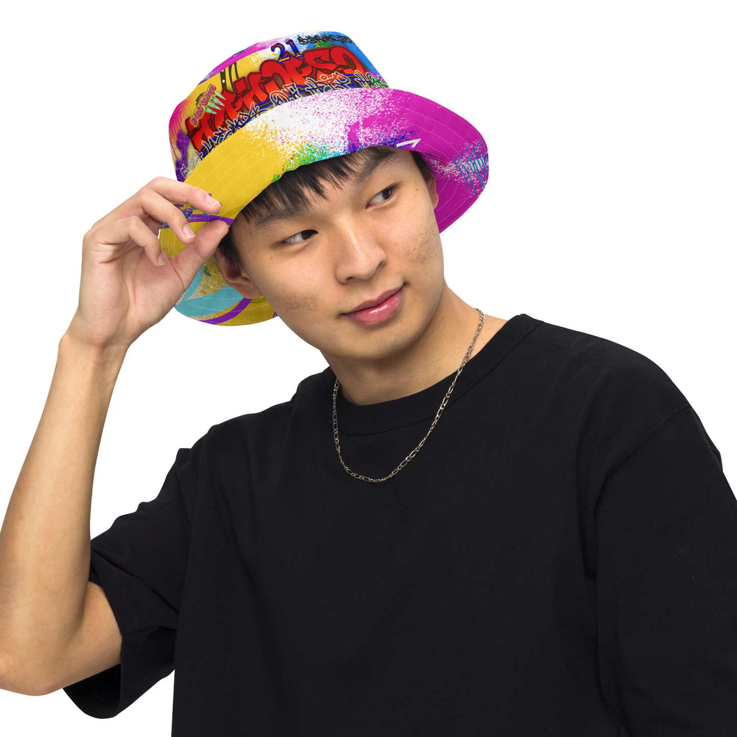 Reversible bucket hat