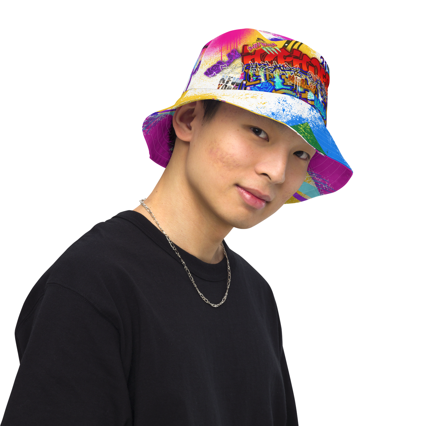 Reversible bucket hat